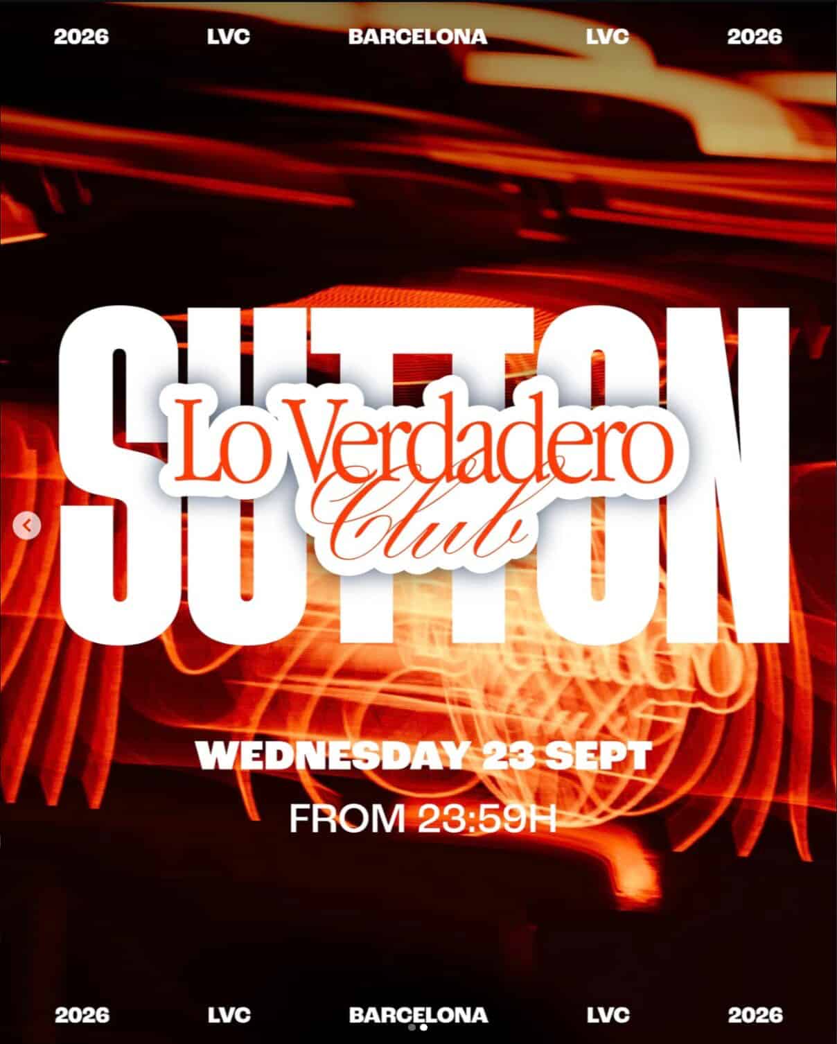 Image for Lo Verdadero at Sutton Barcelona.
